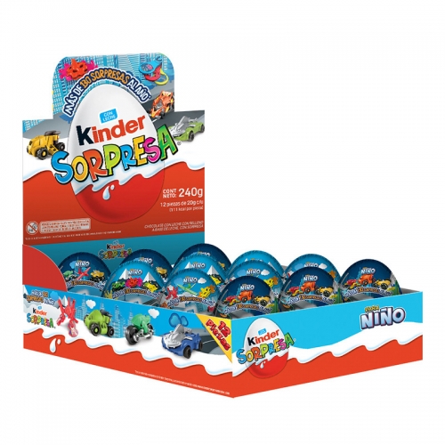 Chocolate Niña Kinder Sorpresa 12/20 g