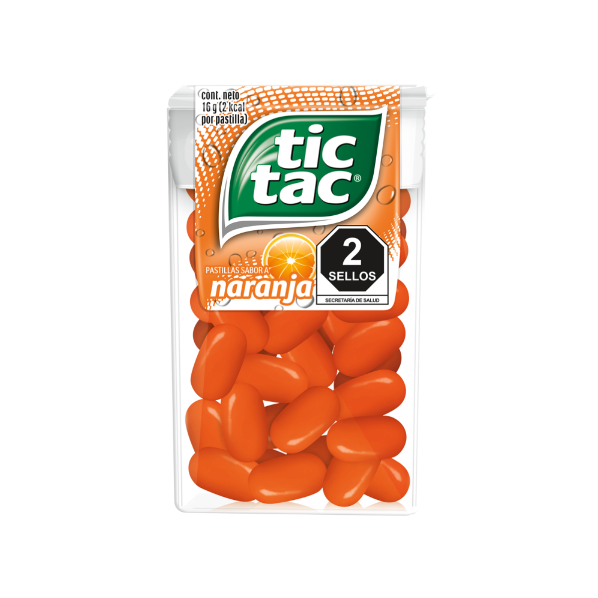 PASTILLAS TIC TAC DE NARANJA