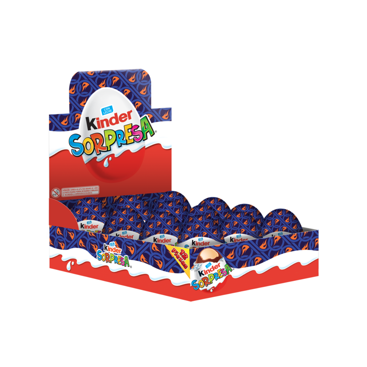 CHOCOLATE KINDER SORPRESA HOT WHEELS T12