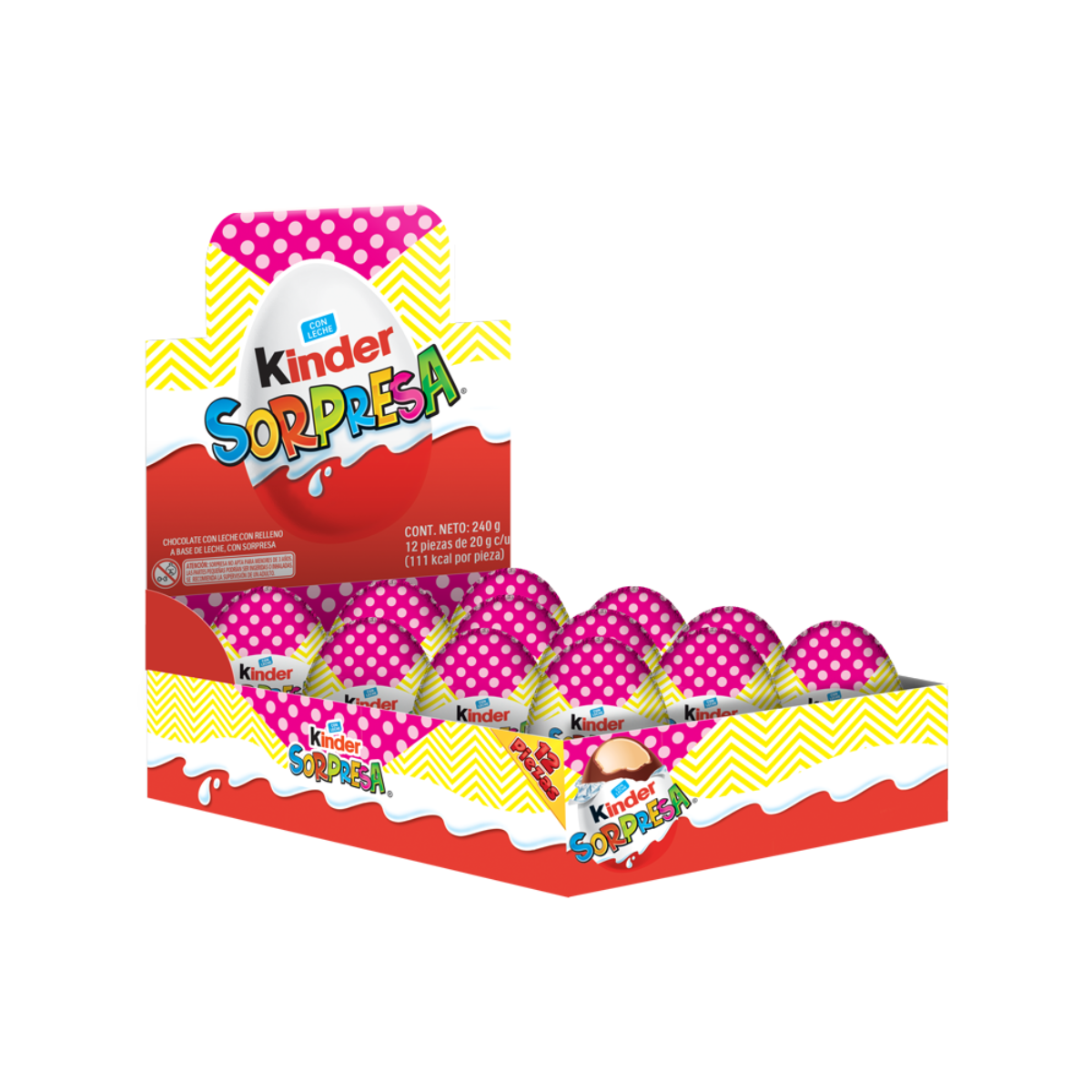 CHOCOLATE KINDER SORPRESA BARBIE T12