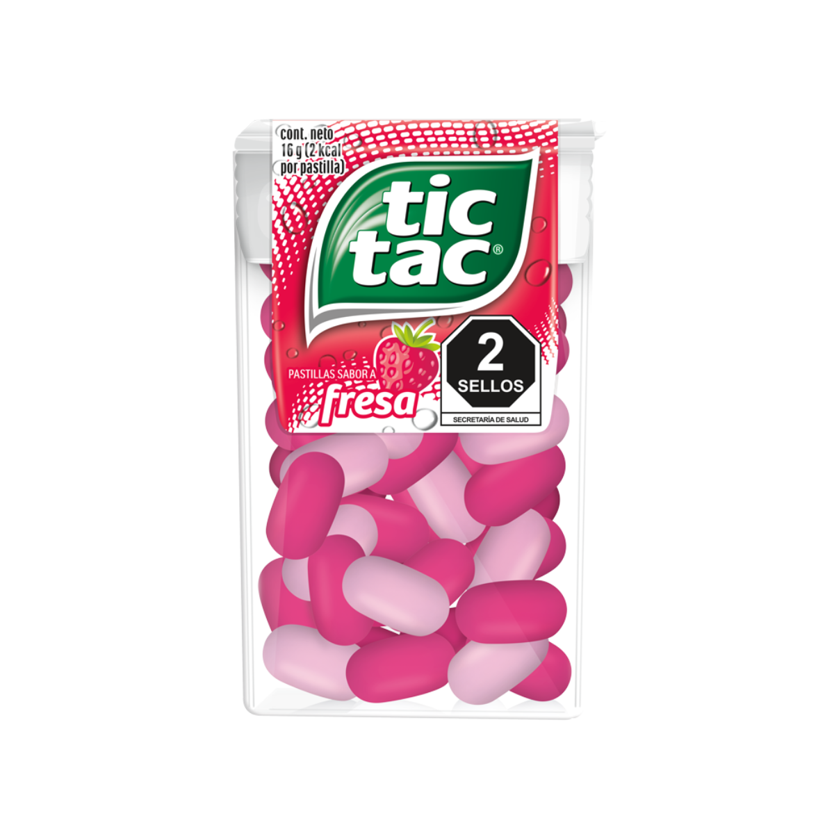 PASTILLAS TIC TAC DE FRESA