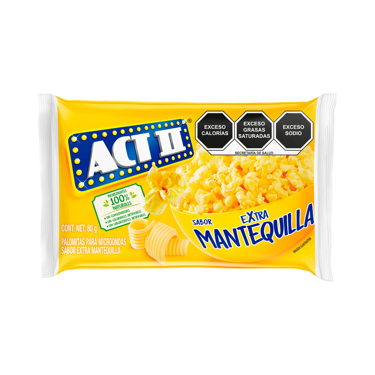 PALOMITAS ACT II EXTRA MANTEQUILLA