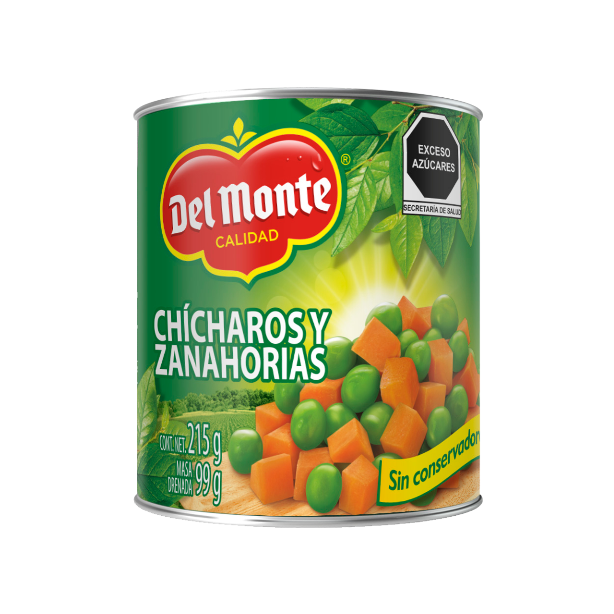 CHICHAROS Y ZANAHORIAS DEL MONTE 215 GR