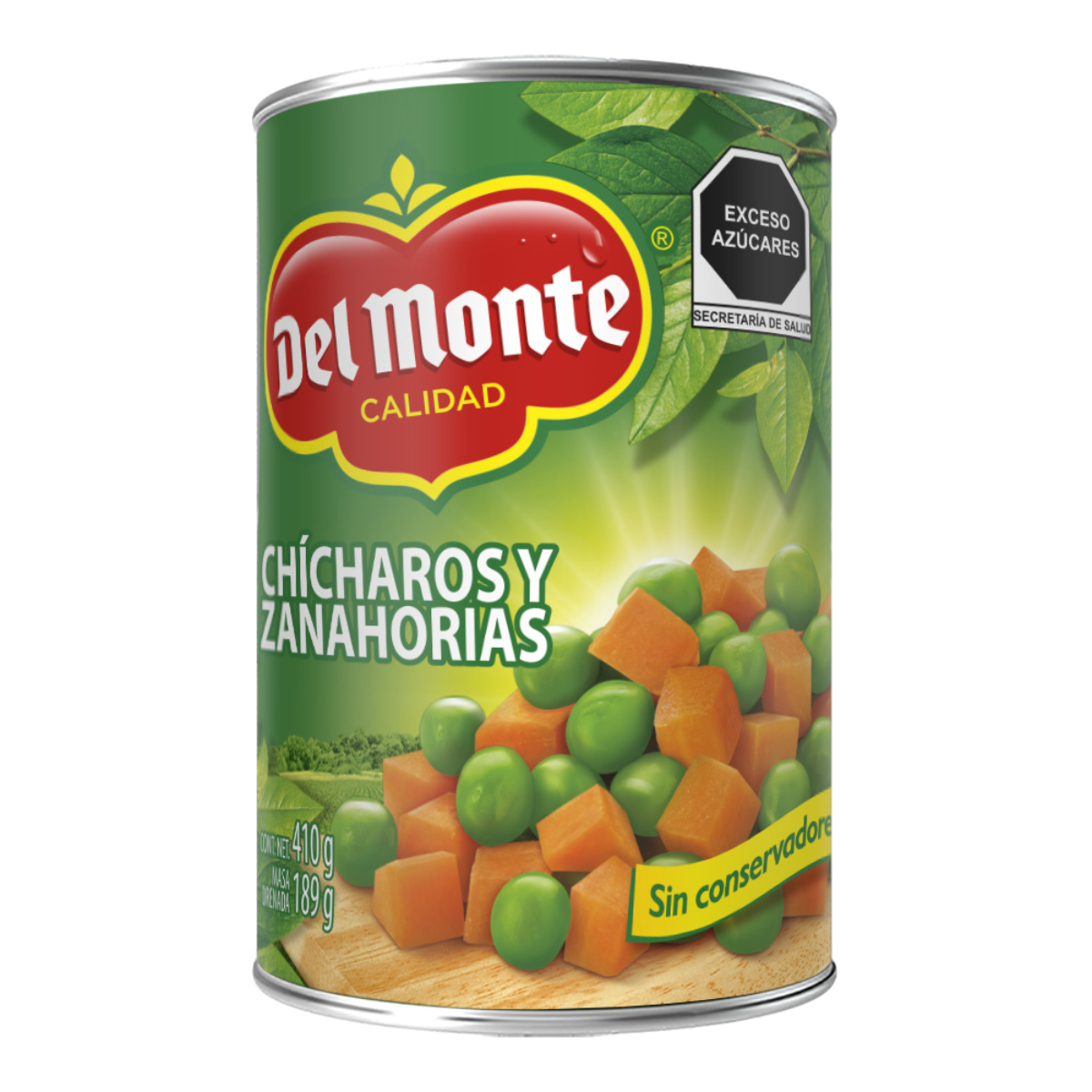 CHICHAROS Y ZANAHORIAS DEL MONTE 410 GR