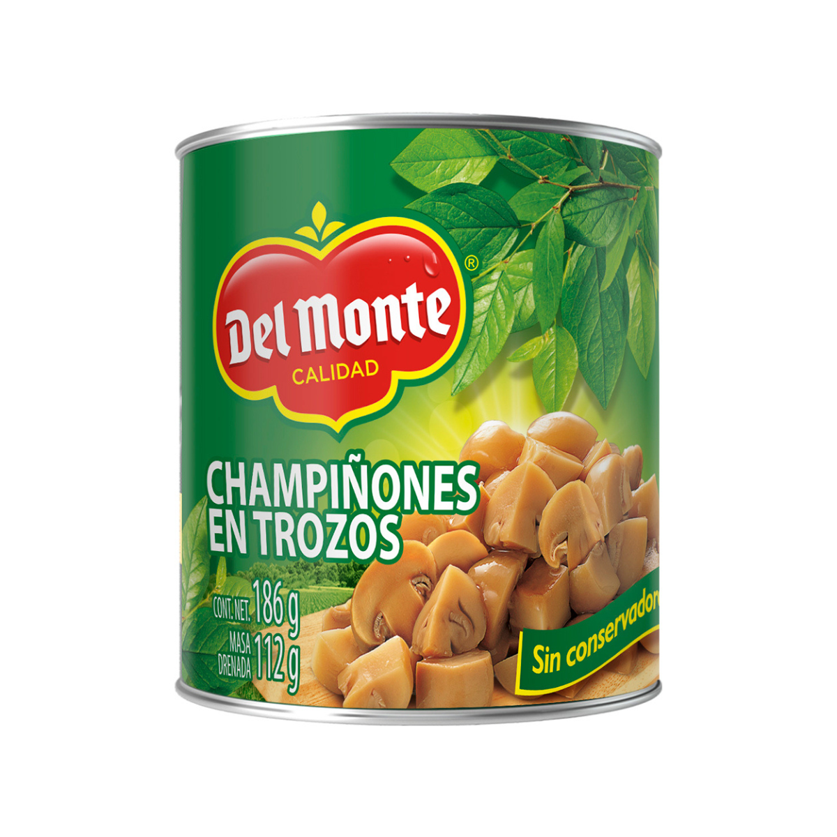 CHAMPIÑONES REBANADOS DEL MONTE 186 GR
