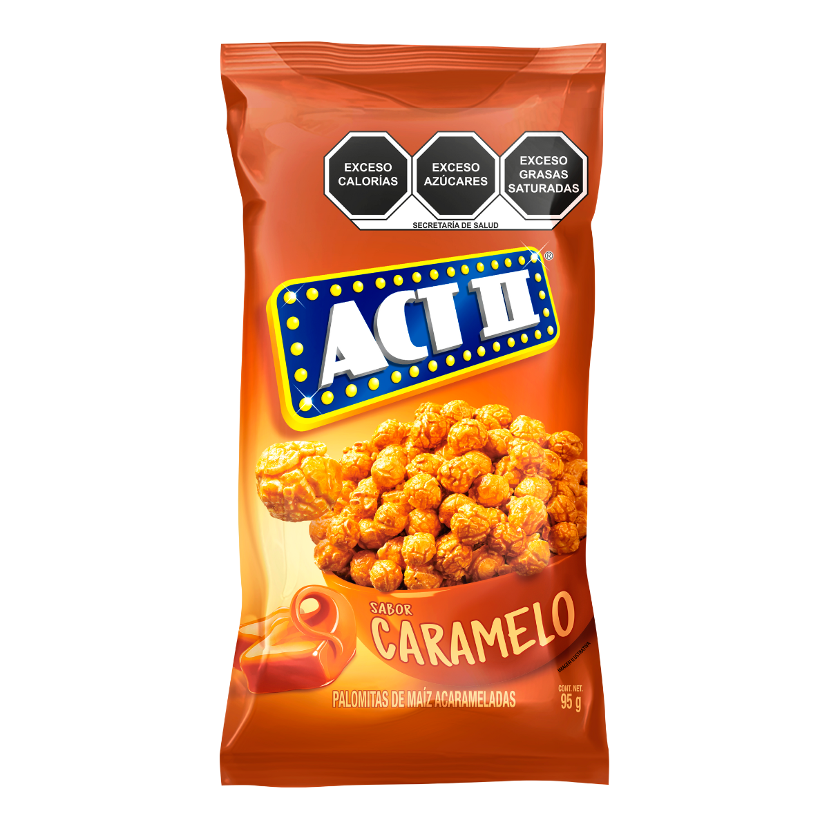 PALOMITAS ACT II CARAMELO EXPLOTADA