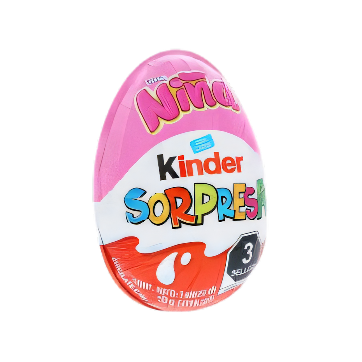 CHOCOLATE KINDER SORPRESA NIÑA 20 GR