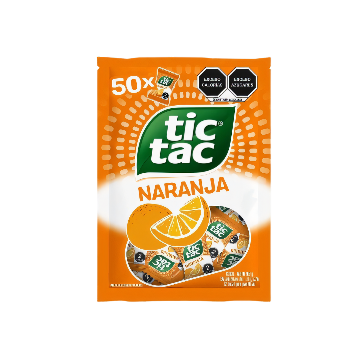 PASTILLAS TIC TAC NARANJA C/50 