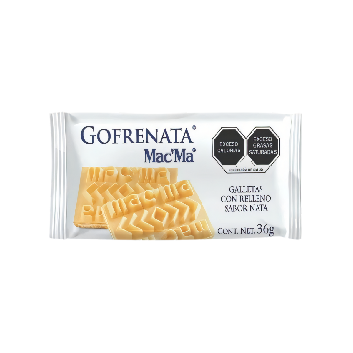 GALLETA MAC MA GOFRENATA C/12 36 GR