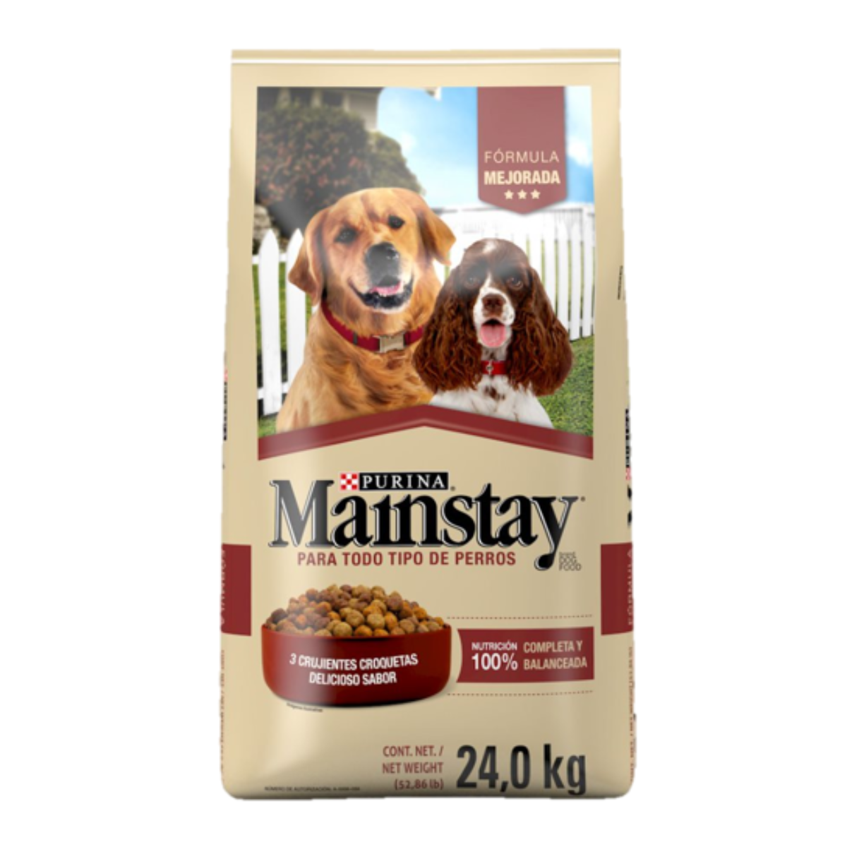 ALIMENTO MAINSTAY TODO TIPO DE PERRO SECO 24 KG