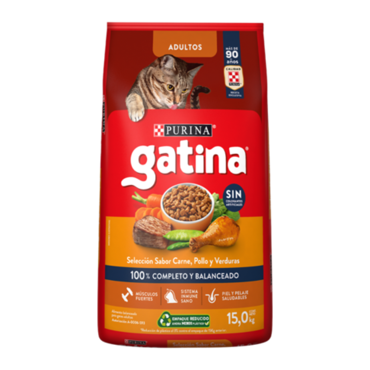ALIMENTO GATINA ADULTO SECO 15 KG