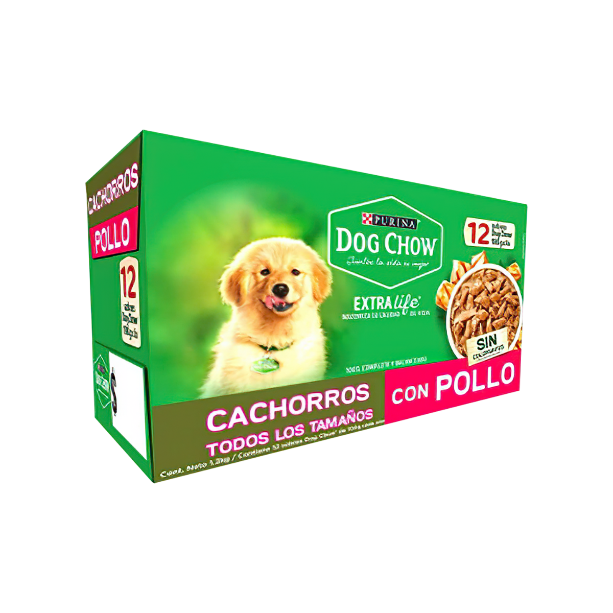 ALIMENTO DOG CHOW CACHORRO POLLO POUCH 100 GR