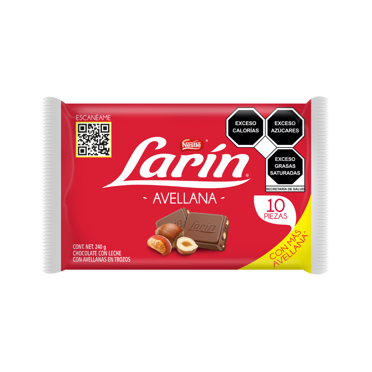 CHOCOLATE LARIN AVELLANA 24 GR