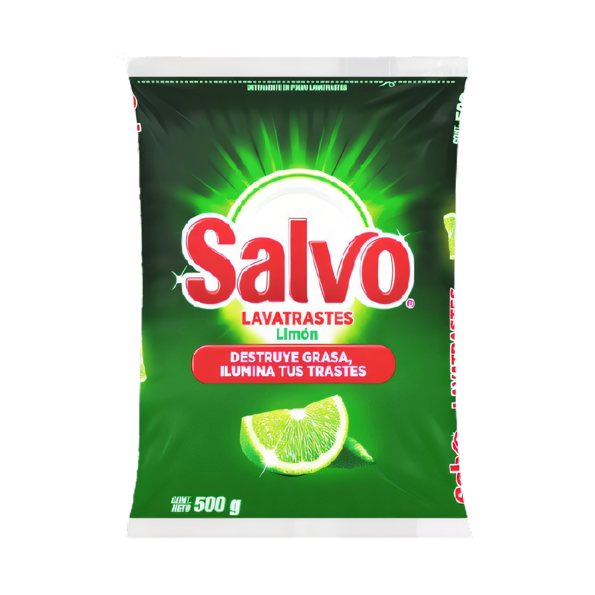 DETERGENTE SALVO LIMON POLVO 500 GR