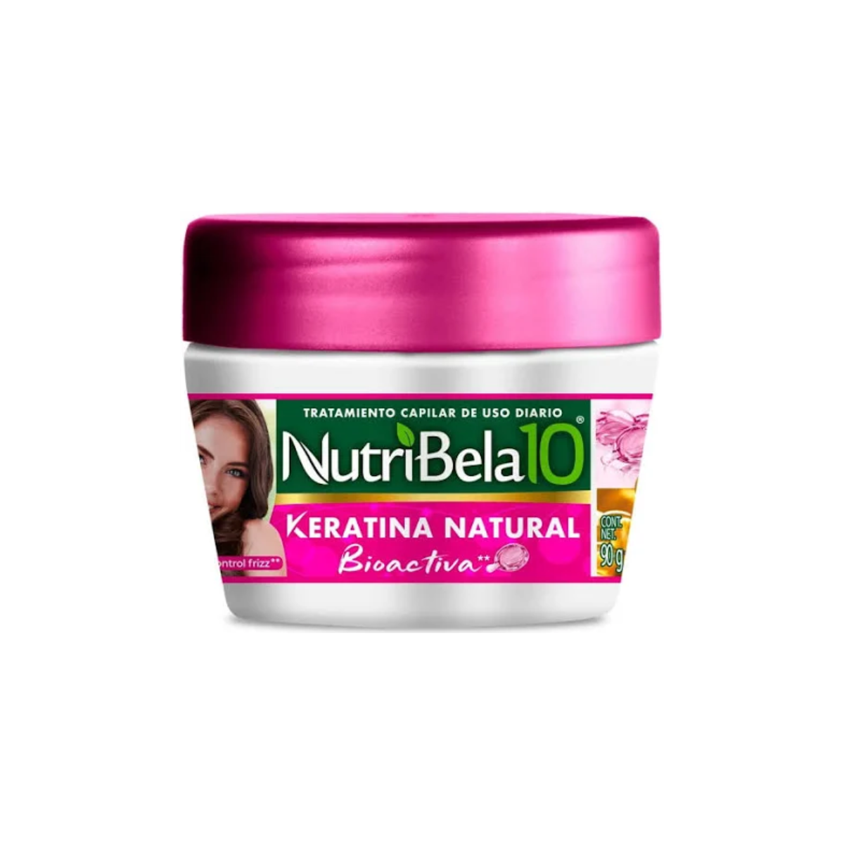 TRATAMIENTO NUTRIBELA 10 KERATINA C/4 90 GR