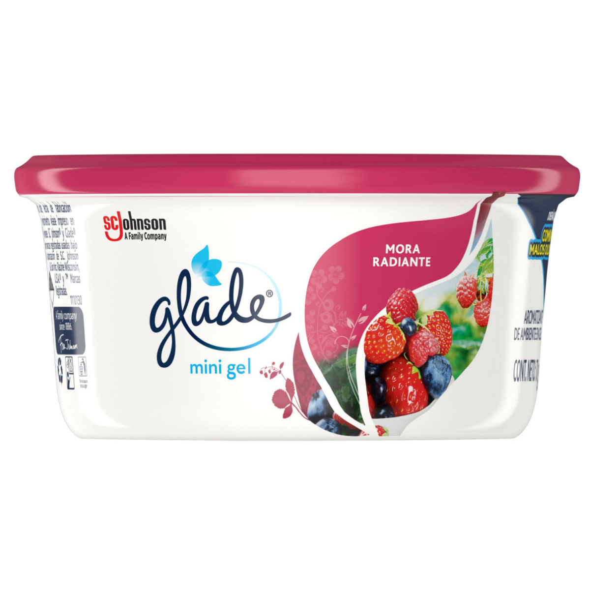AROMATIZANTE GLADE GEL MORA RADIANTE 70 GR
