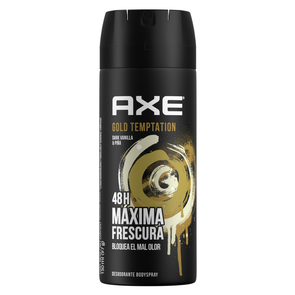 DESODORANTE EN AEROSOL AXE GOLD TEMPTATION 150 ML
