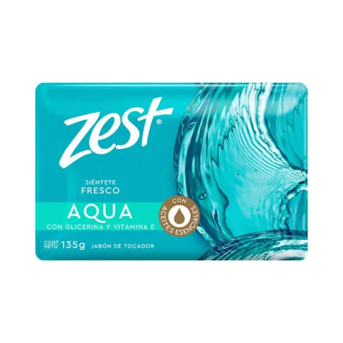 JABÓN ZEST AQUA 135 GR