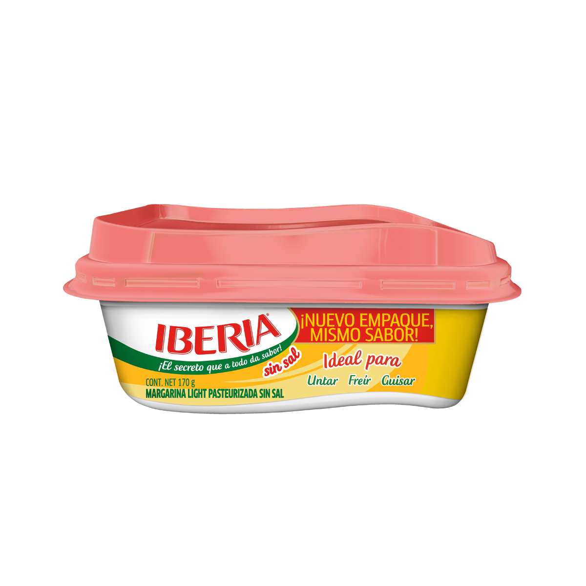 MARGARINA IBERIA SIN SAL 170 GR